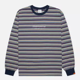 Мужской лонгслив thisisneverthat Striped, цвет синий, размер S