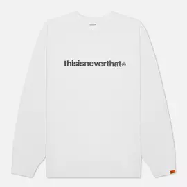 Мужской лонгслив thisisneverthat T-Logo, цвет белый, размер L