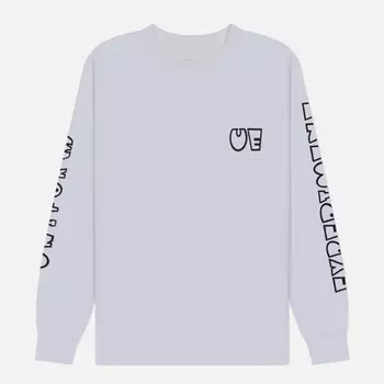 Мужской лонгслив uniform experiment Authentic Wide, цвет белый, размер XL