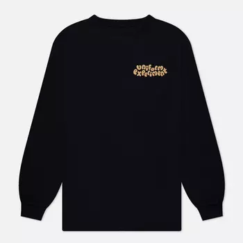 Мужской лонгслив uniform experiment Insane Baggy Teddy, цвет чёрный, размер XL