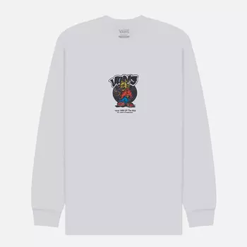 Мужской лонгслив Vans Kobalos, цвет белый, размер L