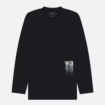 Мужской лонгслив Y-3 Graphic, цвет чёрный, размер S