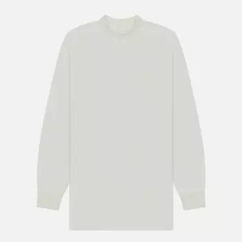 Мужской лонгслив Y-3 Mock Neck, цвет белый, размер XXL