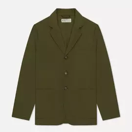Мужской пиджак Universal Works London Twill, цвет оливковый, размер S