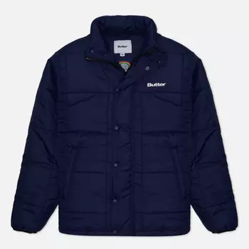 Мужской пуховик Butter Goods Grid Puffer, цвет синий, размер XXL
