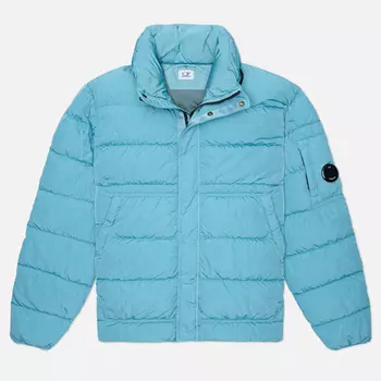 Мужской пуховик C.P. Company Chrome-R Down Regular Fit, цвет голубой, размер M