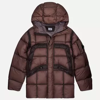 Мужской пуховик C.P. Company D.D. Shell Down Parka, цвет фиолетовый, размер M