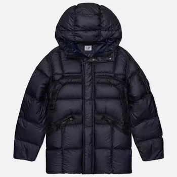 Мужской пуховик C.P. Company D.D. Shell Down Parka, цвет синий, размер M