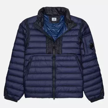 Мужской пуховик C.P. Company Lightweight Down, цвет синий, размер XL