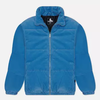 Мужской пуховик Edwin Attakai Puffa Corduroy 8 Wales, цвет голубой, размер XL