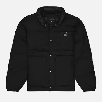 Мужской пуховик Kangol Kangol Down Jumper, цвет чёрный, размер S