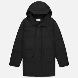 Мужской пуховик Lacoste Detachable Long Hood, цвет чёрный, размер 46