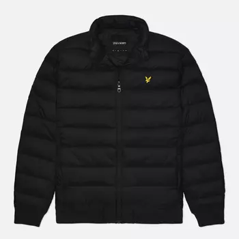 Мужской пуховик Lyle & Scott Funnel Neck Wadded, цвет чёрный, размер XXL