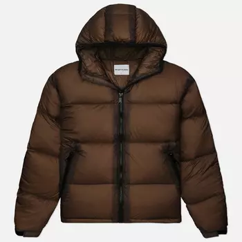 Мужской пуховик MKI Miyuki-Zoku Translucent Bubble, цвет коричневый, размер S