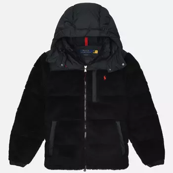 Мужской пуховик Polo Ralph Lauren The Gorham El Cap Hybrid Down, цвет чёрный, размер XL