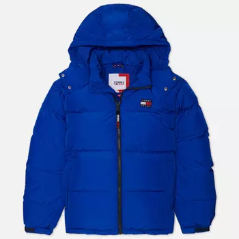 Мужской пуховик Tommy Jeans Alaska Puffer, цвет синий, размер XL