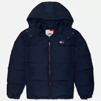 Мужской пуховик Tommy Jeans Alaska Puffer, цвет синий, размер XL