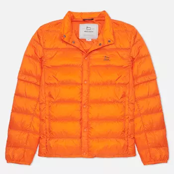 Мужской пуховик Woolrich Boxy DS Down, цвет оранжевый, размер XXL