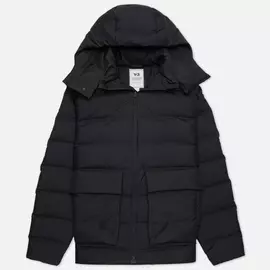 Мужской пуховик Y-3 Classic Puffy Down, цвет чёрный, размер XS