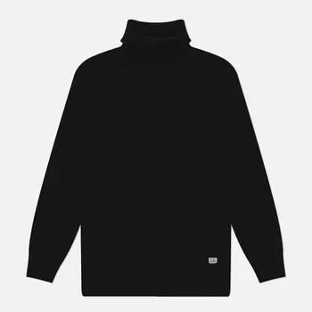Мужской свитер C.P. Company Alpaca Wool Turtel Neck, цвет чёрный, размер S