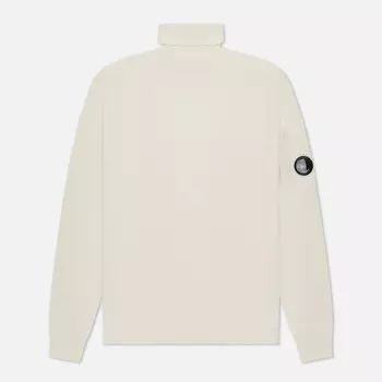 Мужской свитер C.P. Company Extafine Merino Wool Roll Neck, цвет белый, размер 54