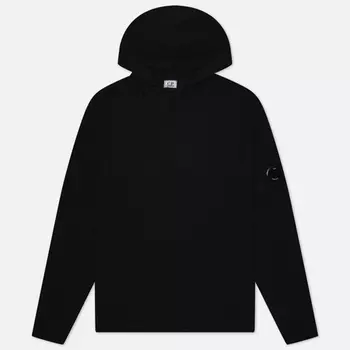 Мужской свитер C.P. Company Melange Knitwear Hoodie, цвет чёрный, размер 56