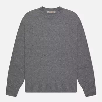 Мужской свитер FrizmWORKS Wool Elbow Block, цвет серый, размер L