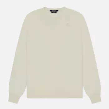 Мужской свитер K-Way Sebastien Merino, цвет белый, размер XL