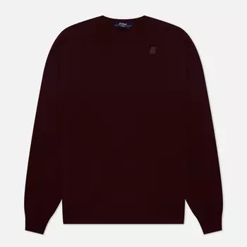 Мужской свитер K-Way Sebastien Merino, цвет бордовый, размер XXL