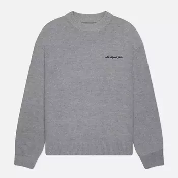 Мужской свитер MKI Miyuki-Zoku Mohair Blend Knit Crew Neck, цвет серый, размер XXL