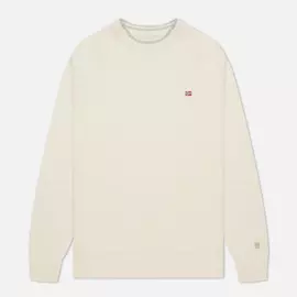 Мужской свитер Napapijri Dain Crew Neck, цвет бежевый, размер M