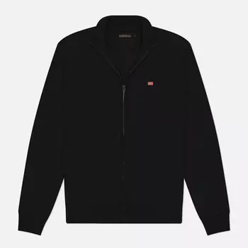 Мужской свитер Napapijri Decatur Full-Zip, цвет чёрный, размер XXL