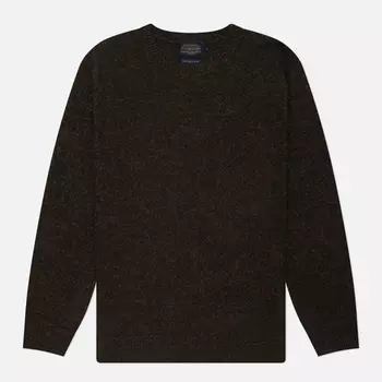 Мужской свитер Pendleton Shetland Crew Neck, цвет коричневый, размер XXL