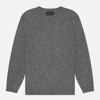 Мужской свитер Pendleton Shetland Crew Neck, цвет серый, размер XXL