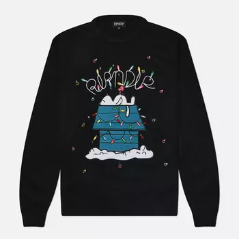 Мужской свитер RIPNDIP Nerm Christmas Light Up, цвет чёрный, размер XL