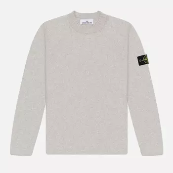 Мужской свитер Stone Island Fancy Yarn, цвет серый, размер L