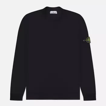 Мужской свитер Stone Island Light Raw Hand Organic Cotton, цвет синий, размер M
