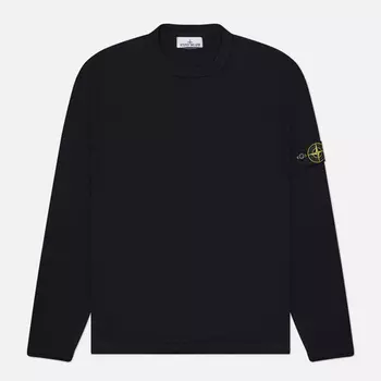 Мужской свитер Stone Island Organic Cotton/Nylon, цвет чёрный, размер XXXL