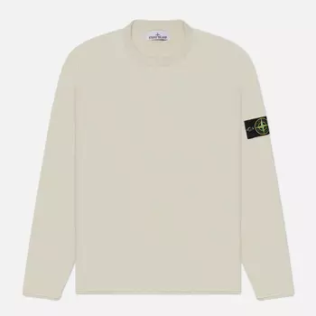 Мужской свитер Stone Island Organic Cotton & Nylon, цвет бежевый, размер S