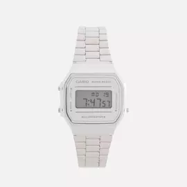 Наручные часы CASIO Collection A-168WEM-7E, цвет серебряный