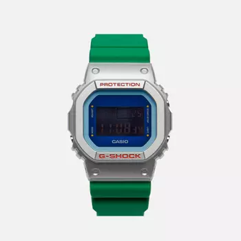 Наручные часы CASIO G-SHOCK DW-5600EU-8A3, цвет зелёный