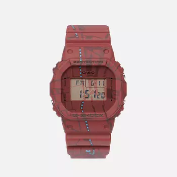 Наручные часы CASIO G-SHOCK DW-5600SBY-4 Treasure Hunt, цвет красный