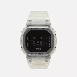 Наручные часы CASIO G-SHOCK DW-5600SKE-7ER Transparent, цвет белый