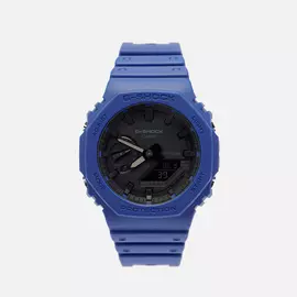 Наручные часы CASIO G-SHOCK GA-2100-2AER Octagon Series, цвет синий