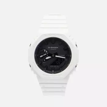 Наручные часы CASIO G-SHOCK GA-2100-7A Octagon Series, цвет белый