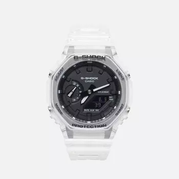 Наручные часы CASIO G-SHOCK GA-2100SKE-7A Skeleton Series, цвет белый