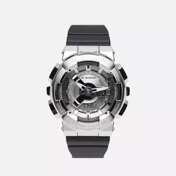 Наручные часы CASIO G-SHOCK GM-S110-1A, цвет серебряный