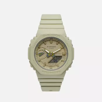 Наручные часы CASIO G-SHOCK GMA-S2100BA-3A Lovers Collection, цвет зелёный