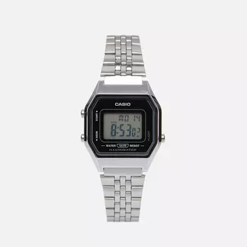 Наручные часы CASIO Vintage LA680WA-1, цвет серебряный