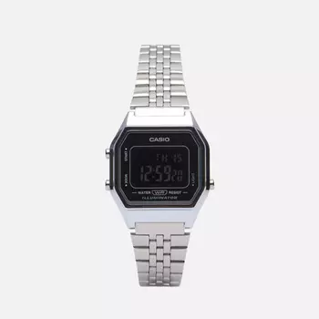 Наручные часы CASIO Vintage LA680WA-1B, цвет серебряный
